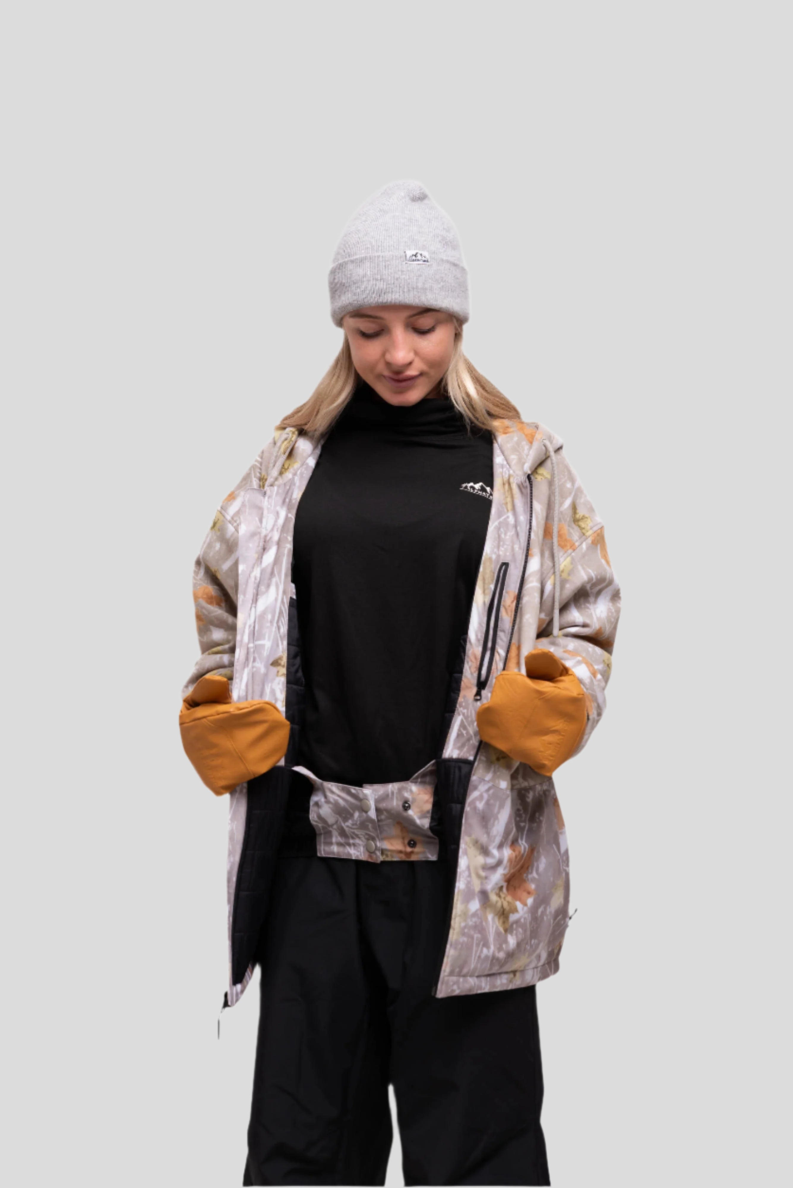 The Softflex Zip-up: Ash Camo
