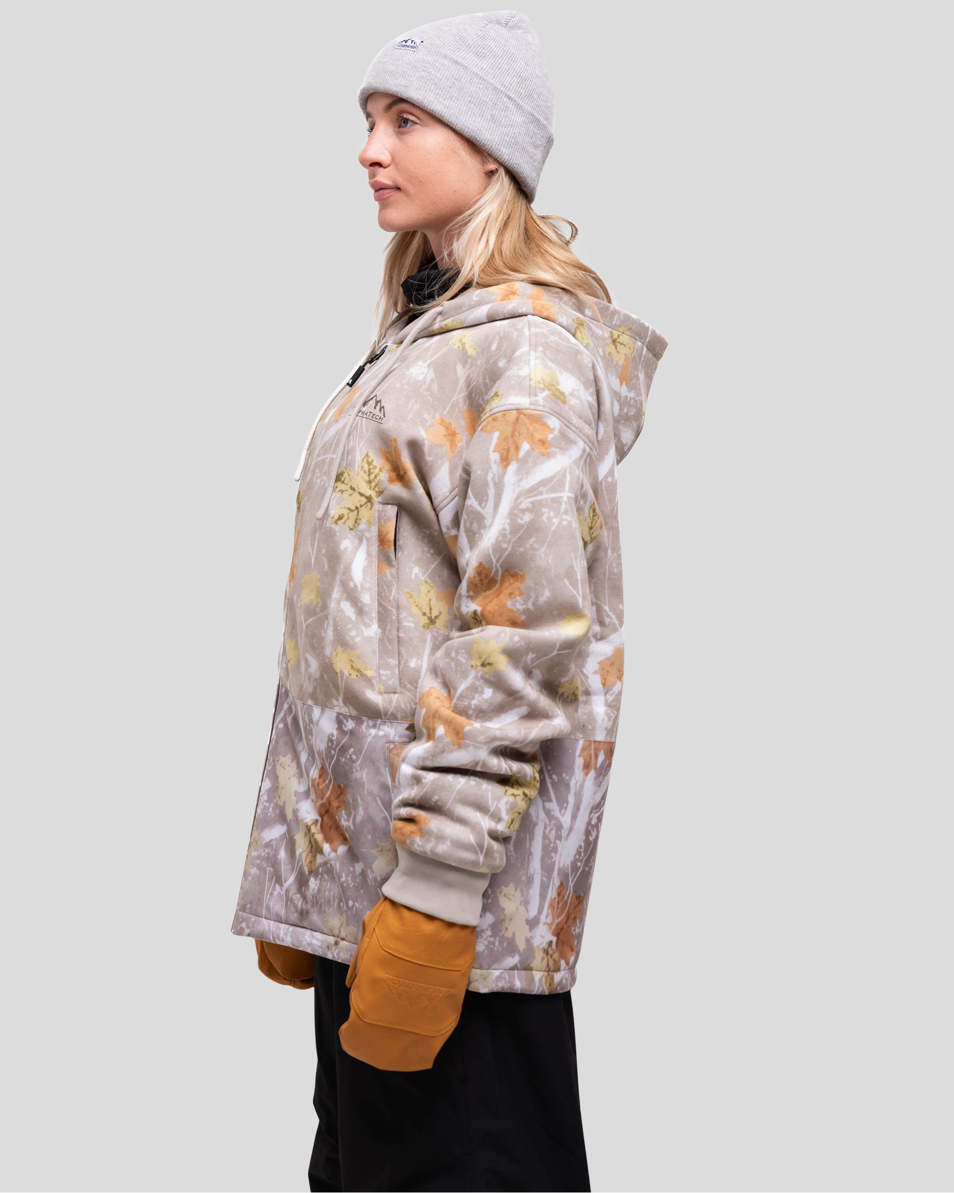 The Softflex Zip-up: Ash Camo
