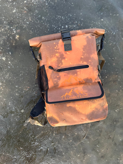 Color Changing Drybag + DryPouch: Brown/Orange