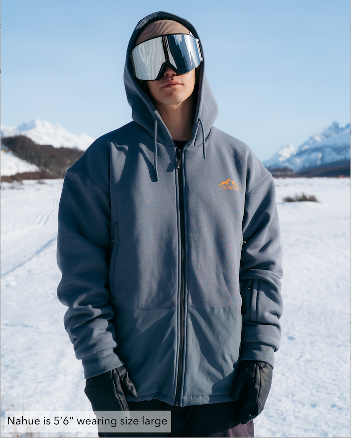 The Softflex Zip-up: Charcoal