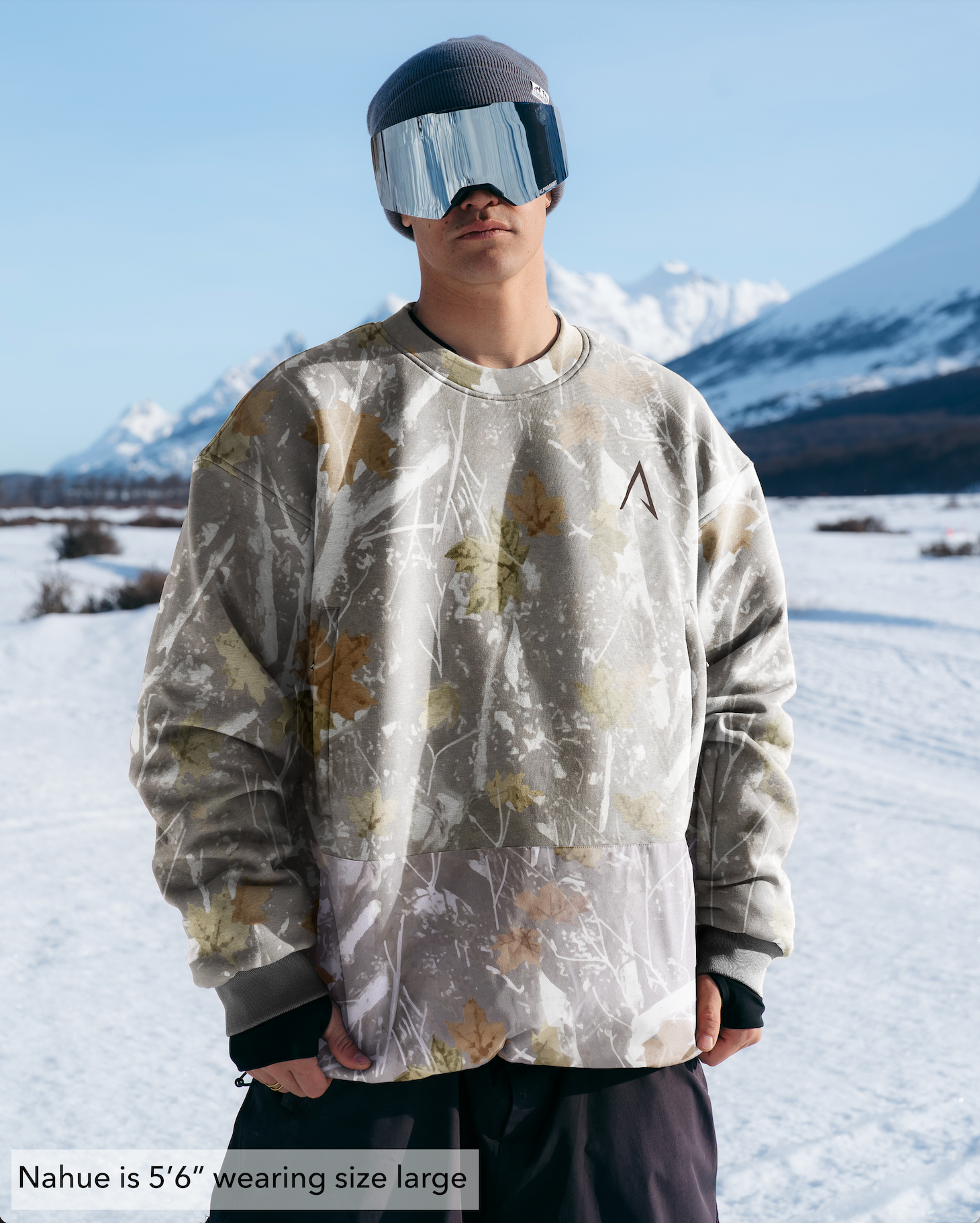 The Softflex Light - Crewneck: Ash Camo