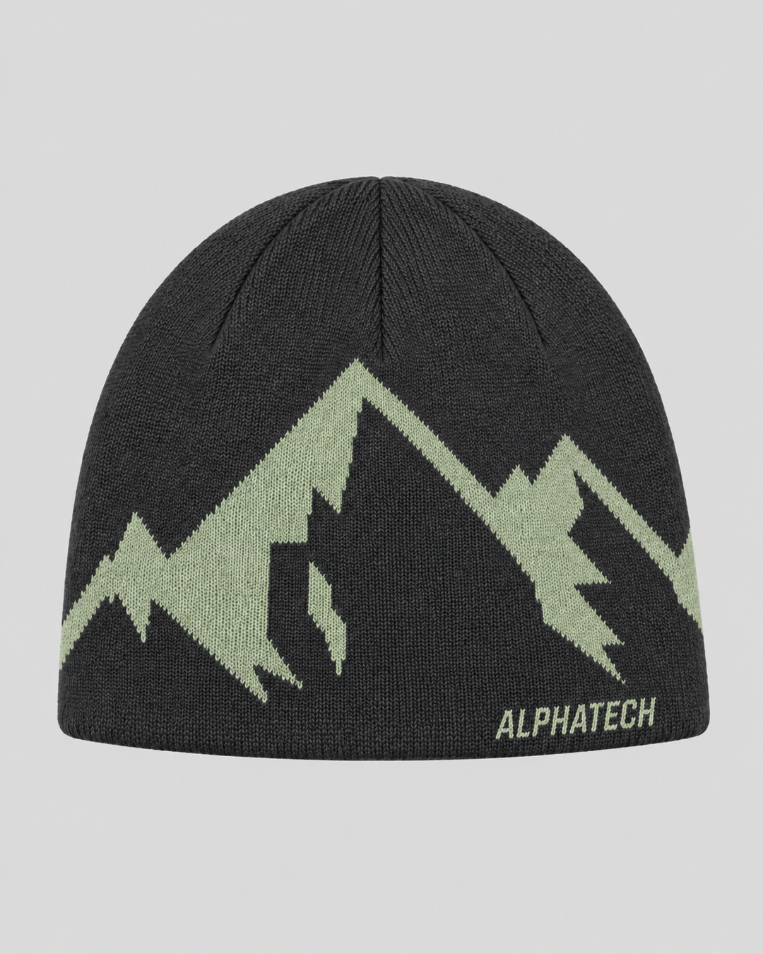 Peak Beanie: Charcoal