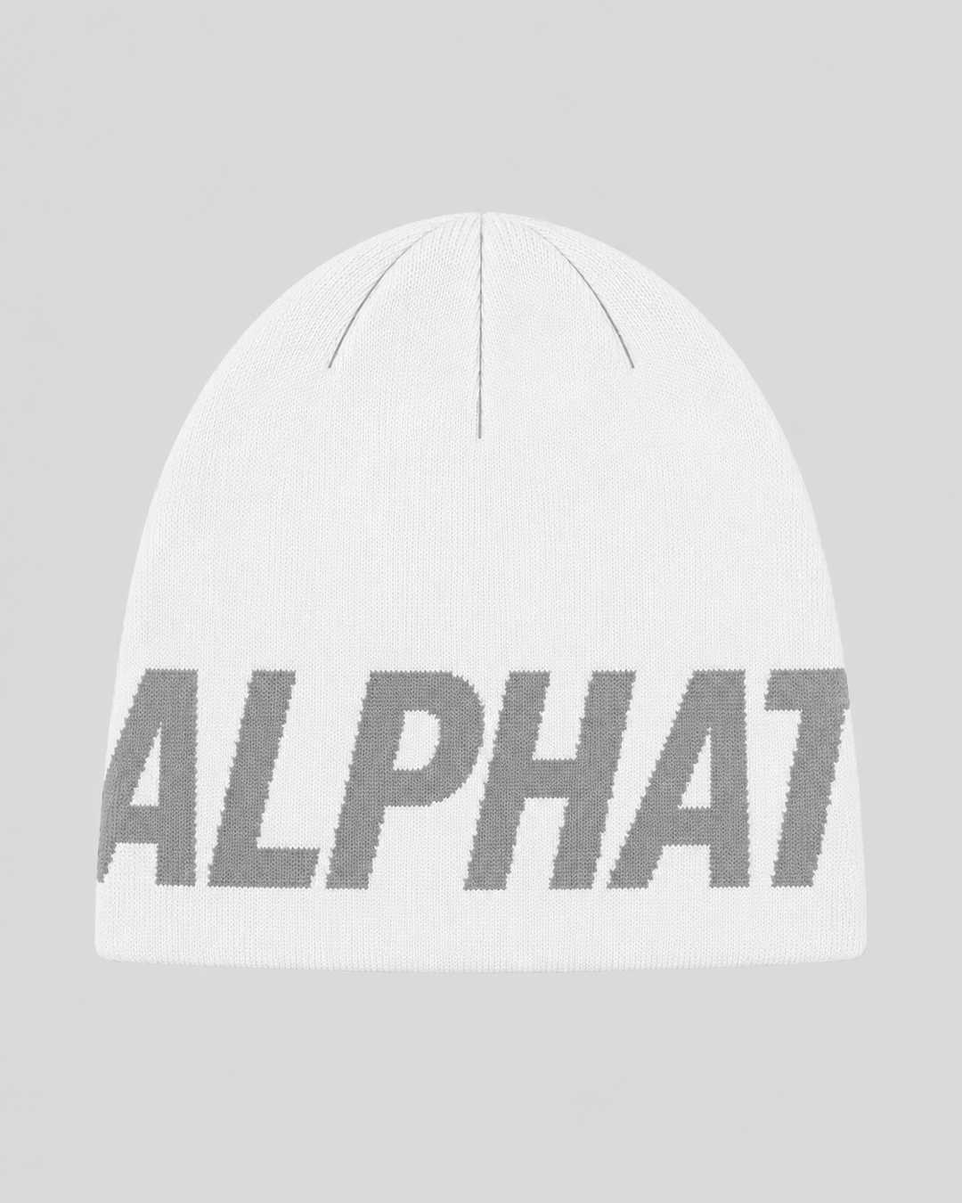 Alphatech Team Beanie: White