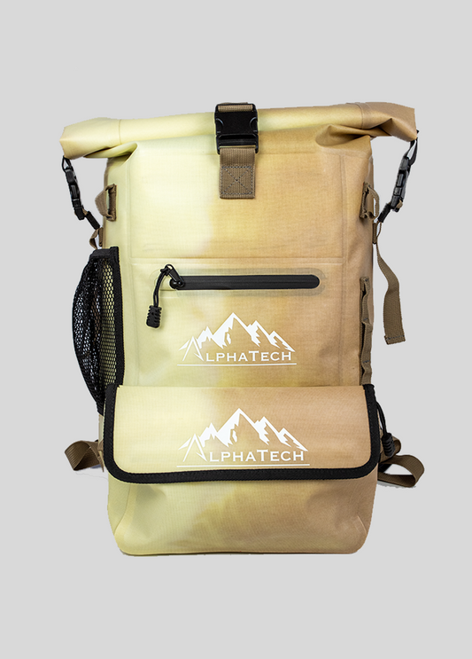 Color Changing Drybag + DryPouch: Tan/White