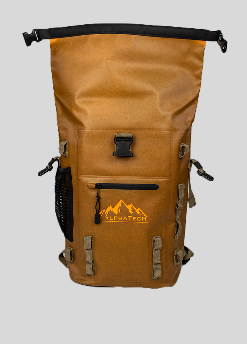 Color Changing Drybag + DryPouch: Brown/Orange