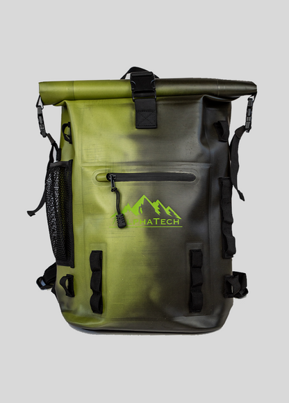 Color Changing Drybag + DryPouch: Black/Green