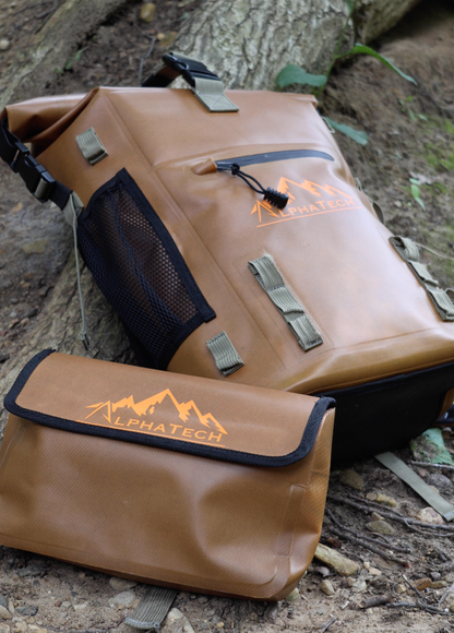 Color Changing Drybag + DryPouch: Brown/Orange