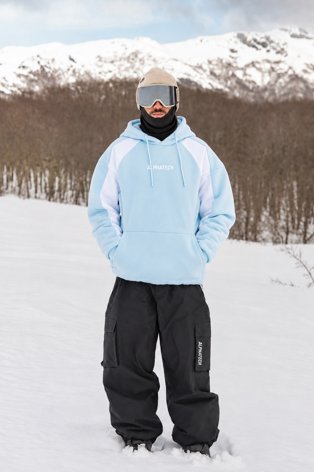 Softflex Pro Chute: Artic Blue and White