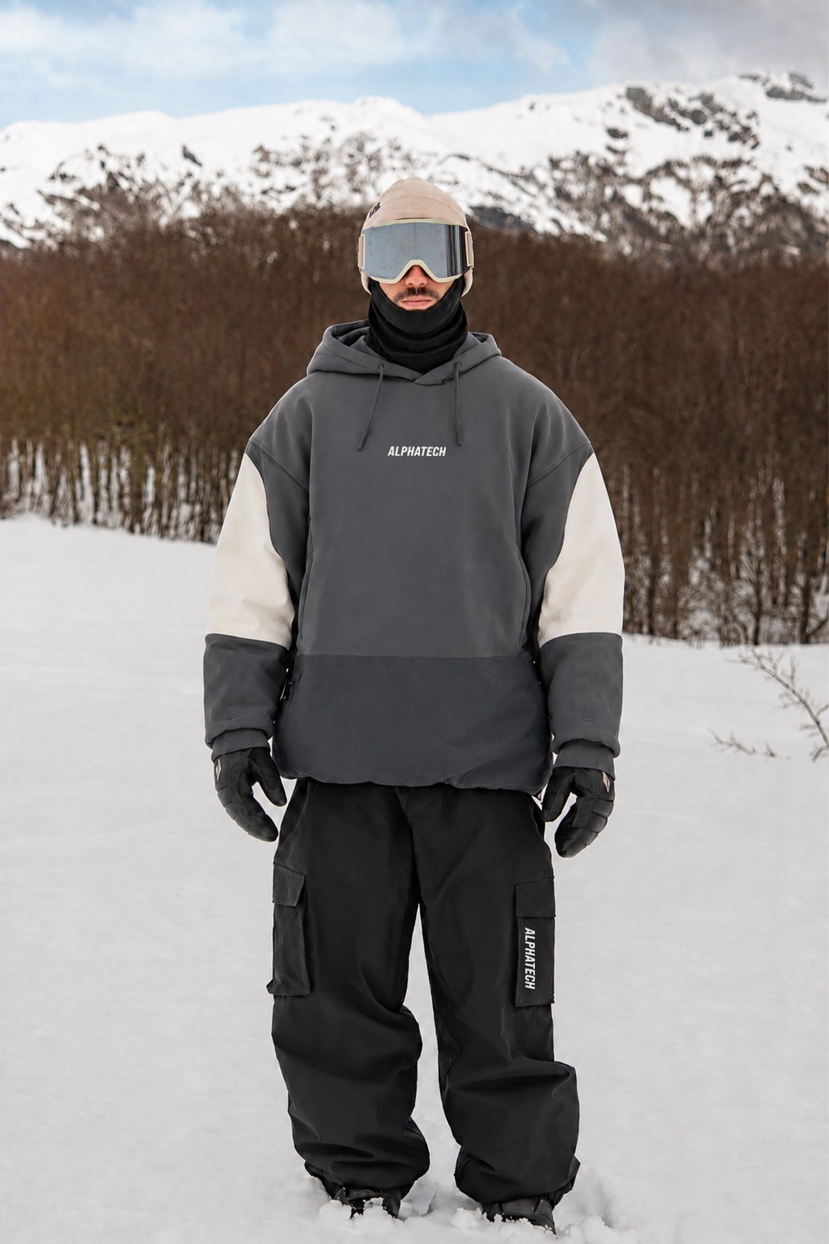 Softflex Pro Wingspan: Charcoal and White