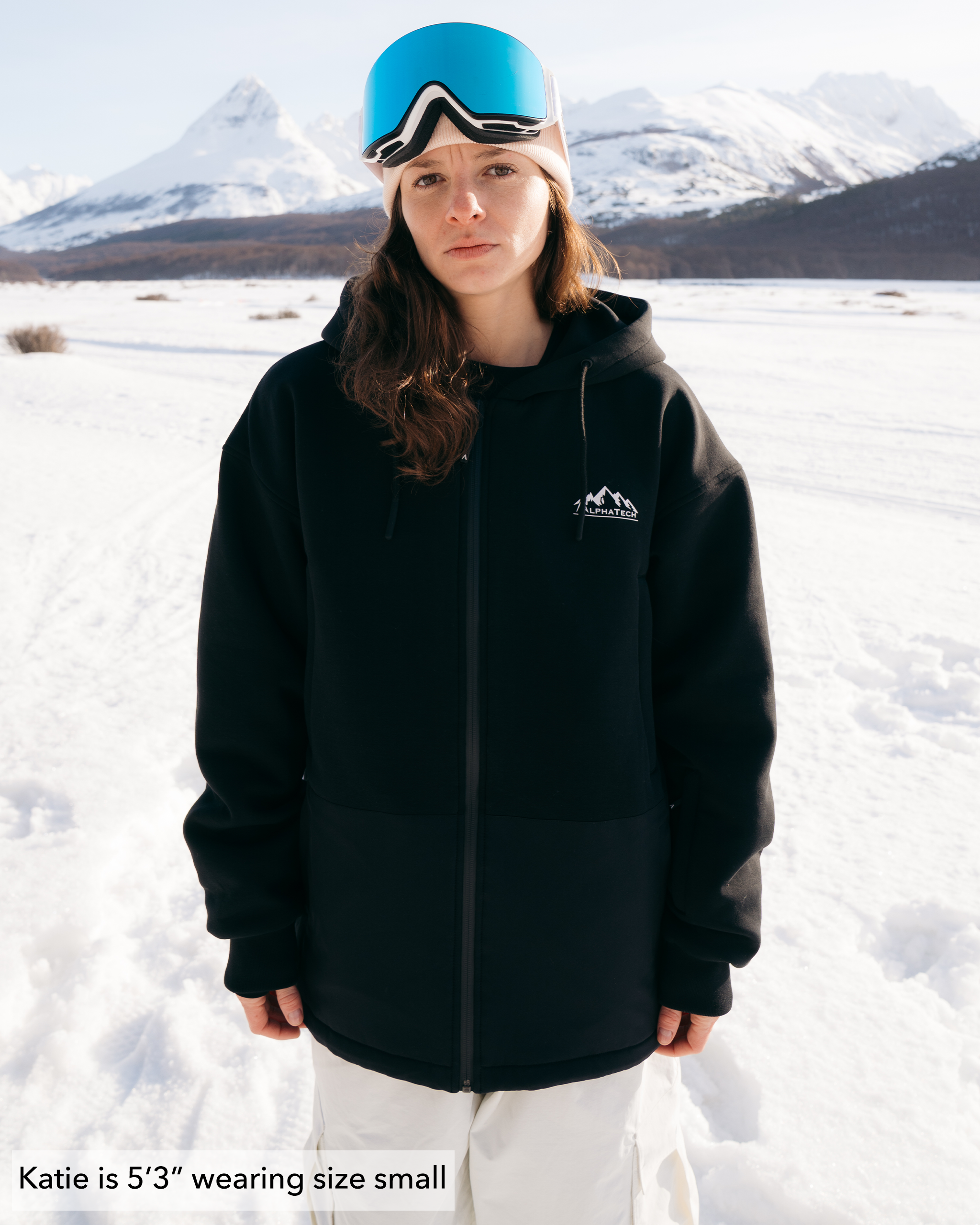 The Softflex Zip-up: Black