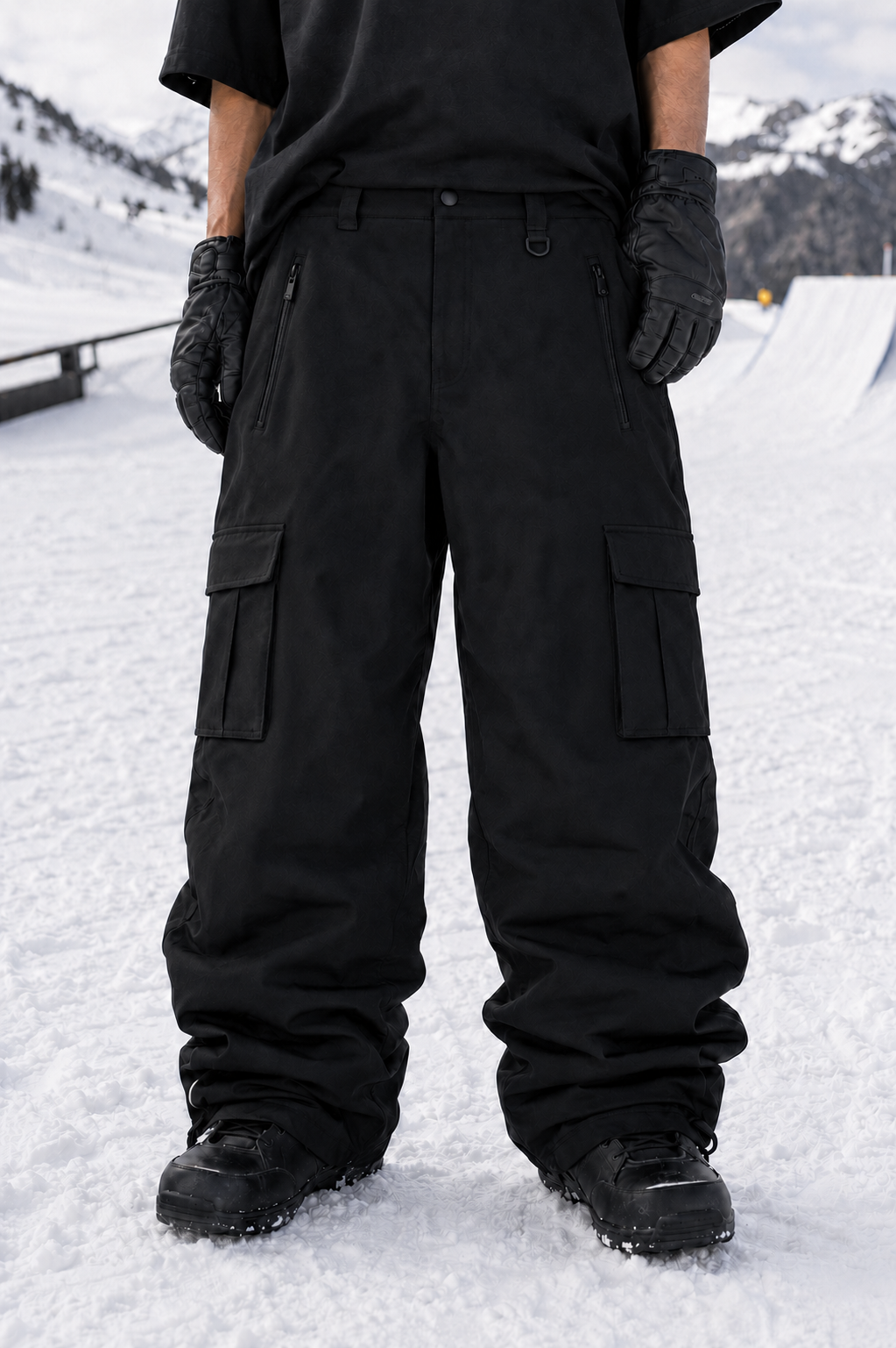 Freefit Snowpants: Black