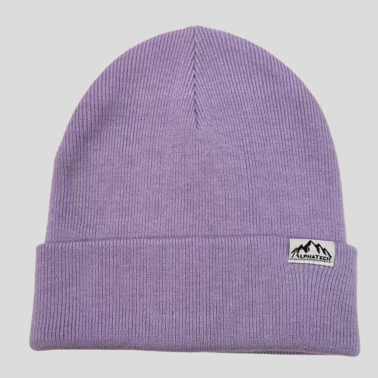 Merino Wool Team Beanie: Lavender