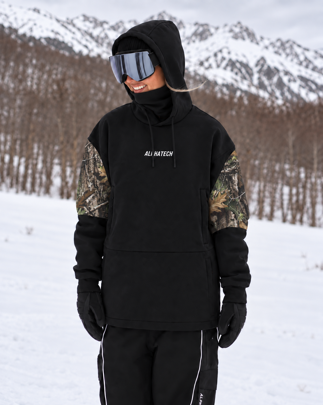 Softflex Pro Wingspan: Black Camo