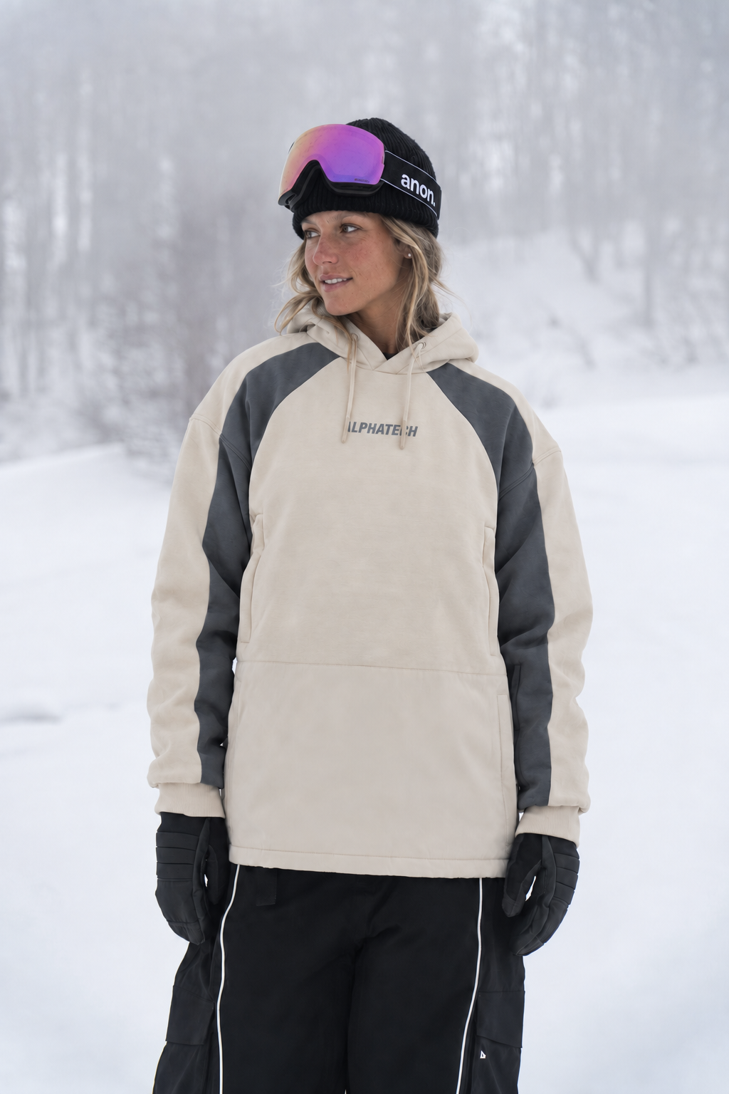 Softflex Pro Chute: Oat and Charcoal
