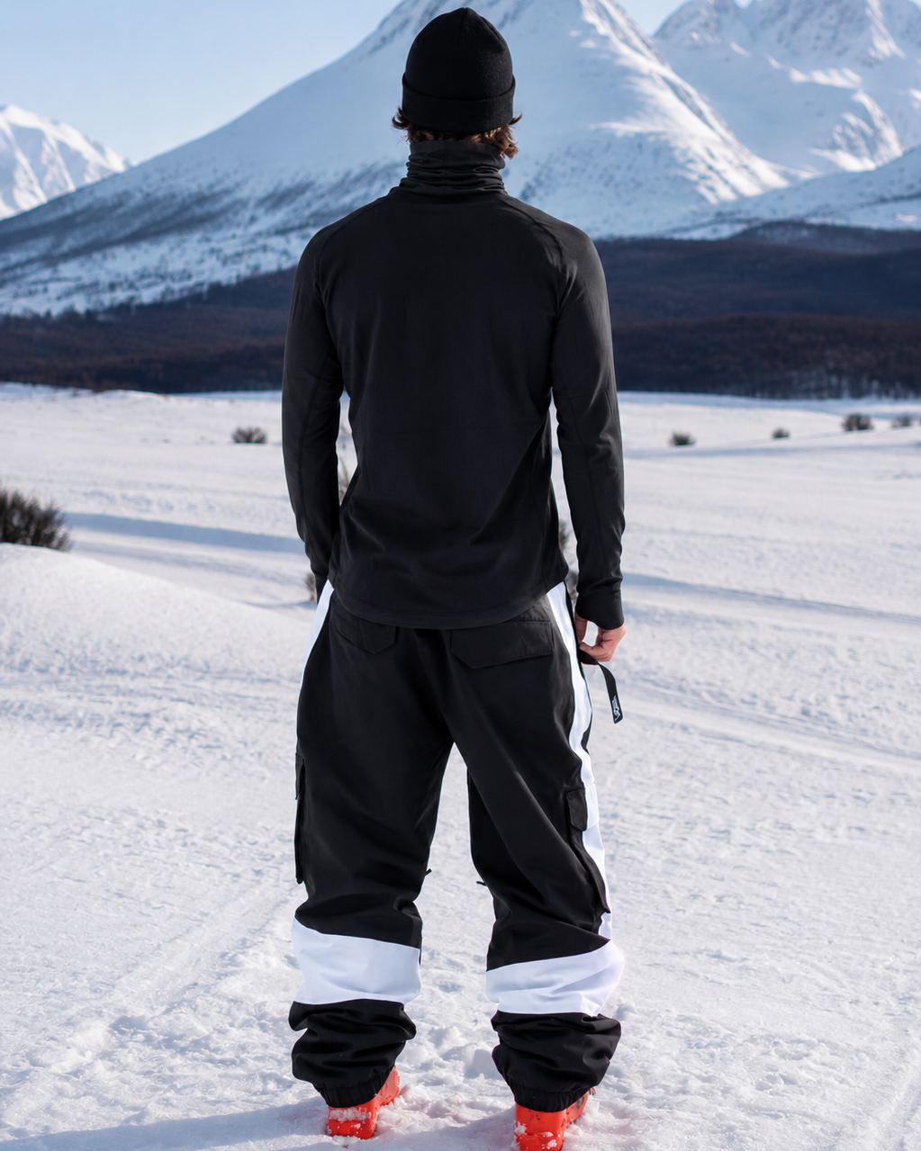 AlphaFlex™️Long Neck Base Layer: Black