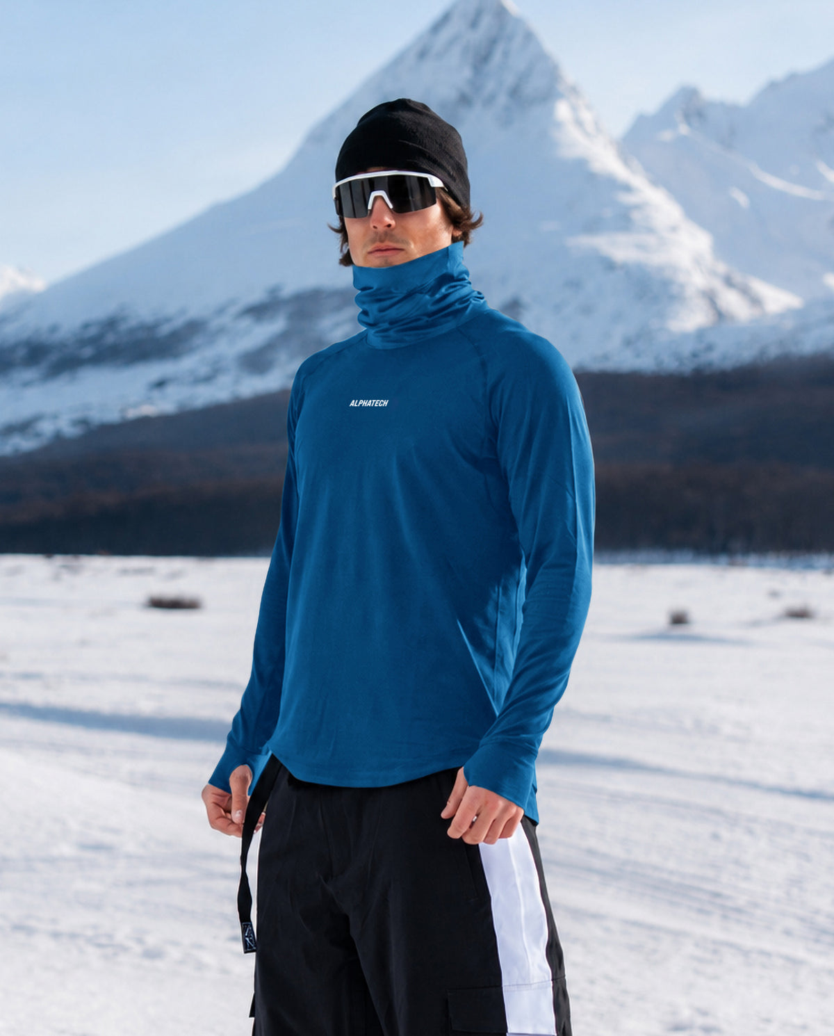 Long Neck Base Layer: Navy