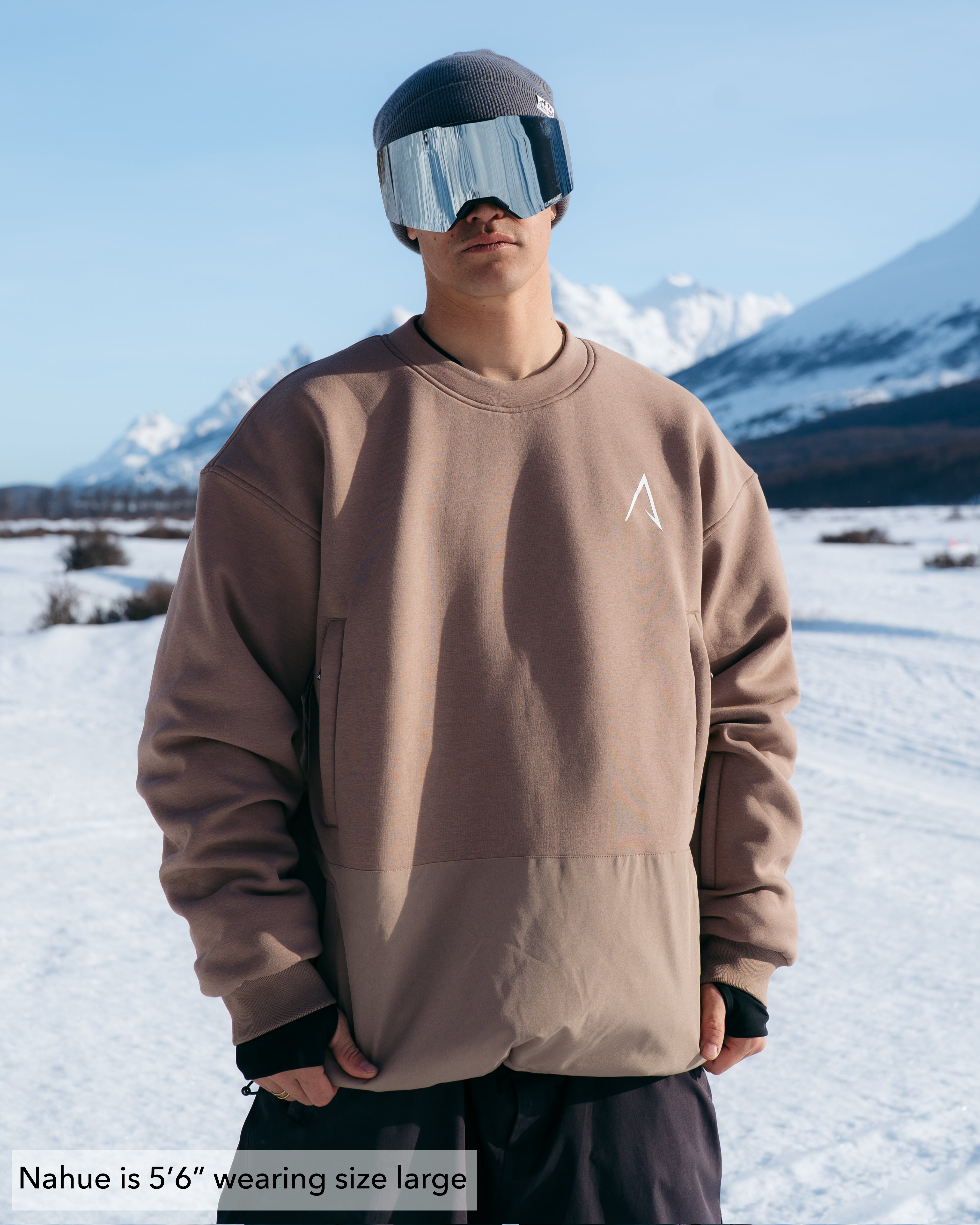 The Softflex Light - Crewneck: Clay