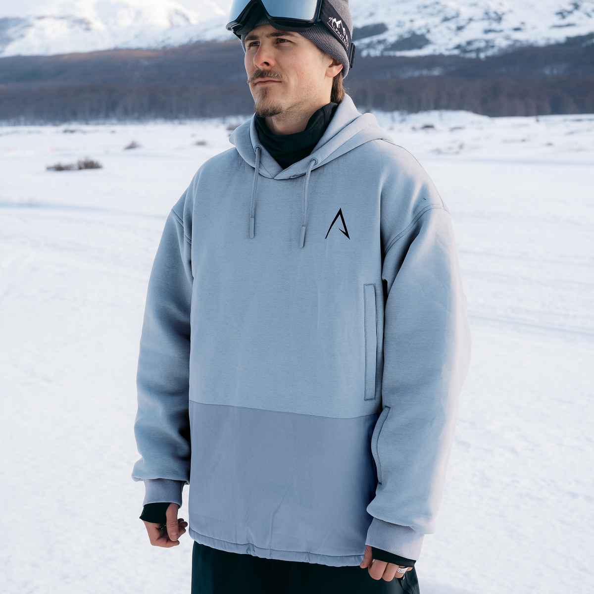 Softflex Pro Snow Hoodie: Faded Denim