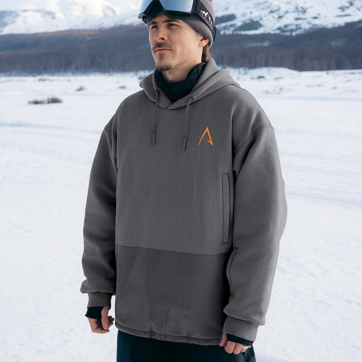 Softflex Pro Snow Hoodie: Charcoal